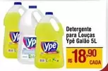 Oferta de Ypê - Detergente Para Louças Galão por R$18,9 em Max Atacadista