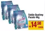 Oferta de Pacote - Sabão Qualimp por R$14,98 em Max Atacadista