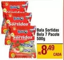 Oferta de Sortidos - Bala Sortidas 7 Pacote por R$8,49 em Max Atacadista