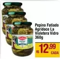 Oferta de Rs - Pepino Fatiado Agridoce por R$12,99 em Max Atacadista