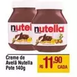 Oferta de Nutella - Creme De Avelã Pote por R$11,9 em Max Atacadista