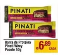 Oferta de Pacote - Barra De Proteína Pinati Whey por R$6,89 em Max Atacadista