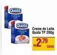 Oferta de Quatá - Creme De Leite Tp por R$2,79 em Max Atacadista