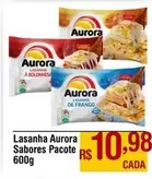 Oferta de Aurora - Lasanha por R$10,98 em Max Atacadista