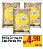 Oferta de Casa - Feijão Carioca por R$4,98 em Max Atacadista