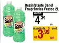 Oferta de Sanol - Desinfetante Fragrancias por R$4,39 em Max Atacadista