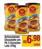 Oferta de 3 Corações - Achocolatado Em Pó por R$6,98 em Max Atacadista