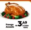 Oferta de Frango Assado por R$3,49 em Max Atacadista