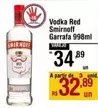 Oferta de Smirnoff - Vodka Red por R$34,89 em Max Atacadista