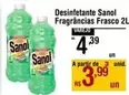 Oferta de Sanol - Desinfetante Fragrancias por R$4,39 em Max Atacadista