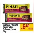 Oferta de Sabores - Barra De Proteína Pinati Whey por R$6,89 em Max Atacadista