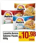 Oferta de Aurora - Lasanha por R$10,98 em Max Atacadista