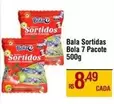 Oferta de Sortidos - Bala Sortidas 7 Pacote por R$8,49 em Max Atacadista