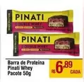 Oferta de Pacote - Barra De Proteína Pinati Whey por R$6,89 em Max Atacadista