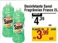 Oferta de Sanol - Desinfetante Fragrancias Frasco por R$4,39 em Max Atacadista