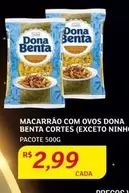 Oferta de Dona - Macarrão Com Ovos por R$2,99 em Assaí Atacadista