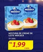 Oferta de Mococa - Mistura De Creme De Leite por R$1,99 em Assaí Atacadista