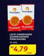 Oferta de Piracanjuba - Leite Condensado Semidesnatado por R$4,79 em Assaí Atacadista