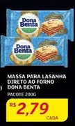 Oferta de Dona Benta - Massa Para Lasanha por R$2,79 em Assaí Atacadista