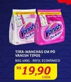 Oferta de Vanish - Tira-manchas Em Po Tipos por R$19,9 em Assaí Atacadista