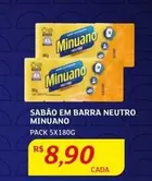 Oferta de Minuano - Sabão Em Barra Neutro por R$8,9 em Assaí Atacadista