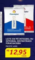 Oferta de Piracanjuba - Leite Em Po Integral Ou Integral Instataneo por R$12,95 em Assaí Atacadista