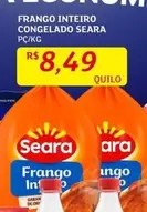 Oferta de Seara - Frango Inteiro Congelado por R$8,49 em Assaí Atacadista