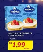 Oferta de Mococa - Mistura De Creme De Leite por R$1,99 em Assaí Atacadista