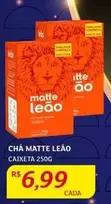 Oferta de Leão - Chá Matte por R$6,99 em Assaí Atacadista