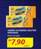 Oferta de Minuano - Sabão Em Barra Neutro por R$7,9 em Assaí Atacadista