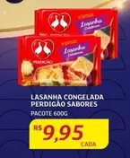 Oferta de Perdigão - Lasanha Congelada por R$9,95 em Assaí Atacadista