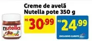 Oferta de Nutella - Creme De Avelã Pote por R$30,99 em Extra