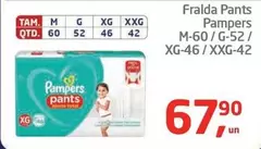 Oferta de Pampers - Fralda Pants por R$67,9 em Tenda Atacado