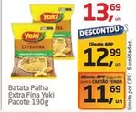 Oferta de Yoki - Batata Palha Extra Fina por R$13,69 em Tenda Atacado