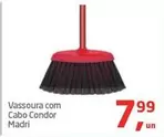 Oferta de Condor - Vassoura Com Cabo  Madri por R$7,99 em Tenda Atacado