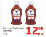 Oferta de Hemmer - Ketchup Tradicional por R$12,99 em Tenda Atacado