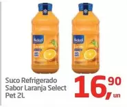 Oferta de Select - Suco Refrigerado Sabor Laranja por R$16,9 em Tenda Atacado