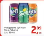 Oferta de Sprite - Refrigerante  Ou Fanta Sabores por R$2,89 em Tenda Atacado