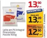 Oferta de Piracanjuba - Leite Em Pó Integral por R$13,9 em Tenda Atacado