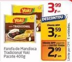 Oferta de Farofa De Mandioca Tradicional por R$3,99 em Tenda Atacado