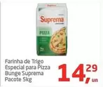 Oferta de Suprema - Farinha De Trigo Especial Para Pizza Bunce por R$14,29 em Tenda Atacado