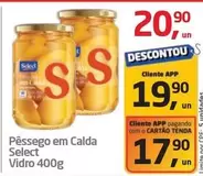 Oferta de Pêssego Em Calda por R$20,9 em Tenda Atacado