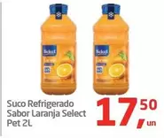 Oferta de Select - Suco Refrigerado Sabor Laranja por R$17,5 em Tenda Atacado