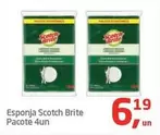 Oferta de Scotch Brite - Esponja por R$6,19 em Tenda Atacado