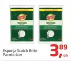 Oferta de Scotch Brite - Esponja por R$3,89 em Tenda Atacado