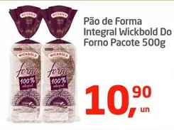 Oferta de Wickbold - Pão De Forma Integral Do Forno por R$10,9 em Tenda Atacado