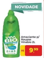 Oferta de Vinabio - Amaciante P/Roupas por R$9,99 em Tonin Superatacado