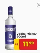 Oferta de Miskov - Vodka por R$11,99 em Tonin Superatacado