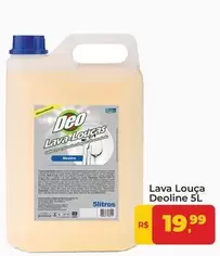 Oferta de Deoline - Lava Louça por R$19,99 em Tonin Superatacado