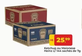 Oferta de Heinz - Ketchup Ou Maionese  por R$25,99 em Tonin Superatacado